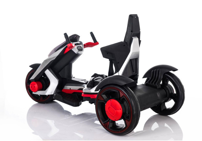 儿童电动车三轮卡丁车婴儿玩具汽车可坐人四轮摩托车大号小孩童车